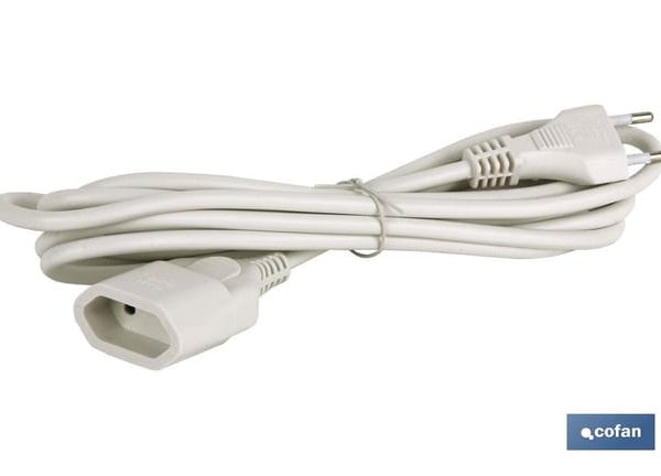 Prolunga Bipolare 10A 250V con Spina Ø4